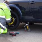 Step to Replace a flat Van Tire